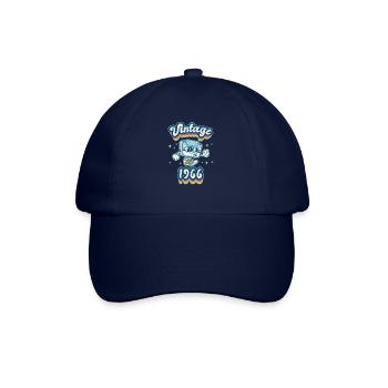 Geboren 1966 1966 Geburtstag geschenk Jahrgang - Baseballkappe - Blau/Blau - Vorne
