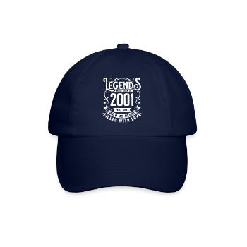 Légendaire Depuis 2001 Né en 2001 Cadeau 2001 - Casquette classique - bleu/bleu - Devant