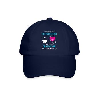 Altenpfleger Geschenk Altenpflege Pflegefachkraft - Baseballkappe - Blau/Blau - Vorne