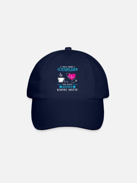 Altenpfleger Geschenk Altenpflege Pflegefachkraft - Baseballkappe - Blau/Blau