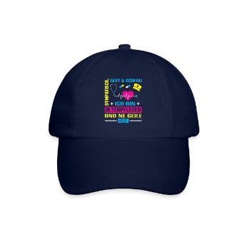 Altenpfleger Geschenk Altenpflege Pflegefachkraft - Baseballkappe - Blau/Blau - Vorne