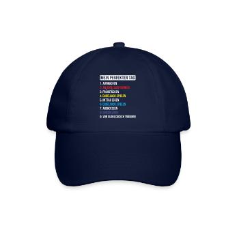 Dudelsackspieler Dudelsack Männer Geschenk - Baseballkappe - Blau/Blau - Vorne