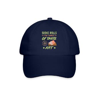 Sushi Japan Essen Sushi-Mahlzeit - Baseballkappe - Blau/Blau - Vorne