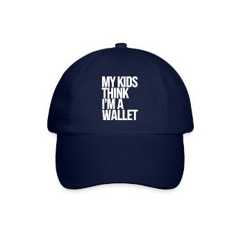 Geschenke Zum Vatertag Für Papa - Baseballkappe - Blau/Blau - Vorne