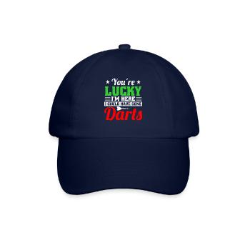 Dart Dartspieler Dartspiel Herren - Baseballkappe - Blau/Blau - Vorne
