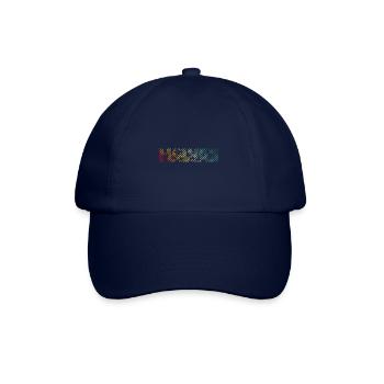 Hawaii retro vintage Schriftzug - Baseballkappe - Blau/Blau - Vorne