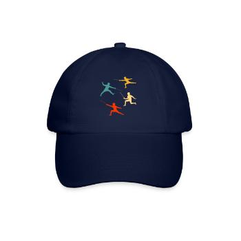 Fechten - Baseballkappe - Blau/Blau - Vorne