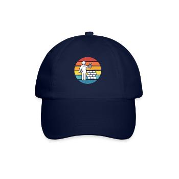 Maurer Retro - Baseballkappe - Blau/Blau - Vorne