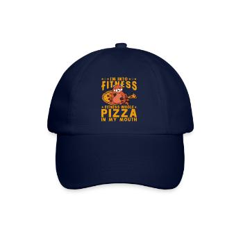 I'm into Fitness fit ness whole Pozza in my mouth - Baseball Cap - blue/blue - Front
