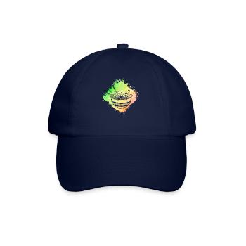 Ramen Retro - Baseball Cap - blue/blue - Front