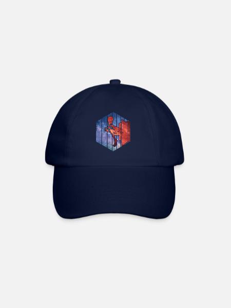 Alien - Baseballkappe - Blau/Blau
