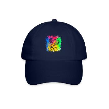 Dalmatien Rétro - Casquette classique - bleu/bleu - Devant