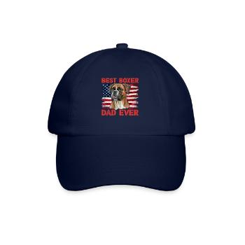 Best Boxer Dad Ever - Baseball Cap - blue/blue - Front