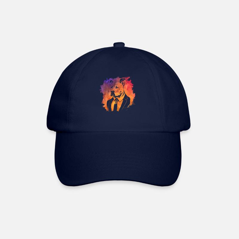 Pitbull - Baseballkappe - Blau/Blau