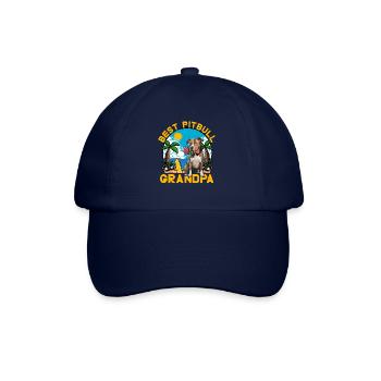 Meilleur grand-père Pitbull - Casquette classique - bleu/bleu - Devant