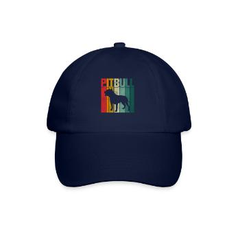 Pitbull Rétro - Casquette classique - bleu/bleu - Devant