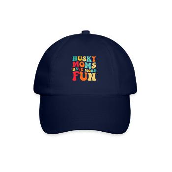 Les mamans Husky ont plus de plaisir - Casquette classique - bleu/bleu - Devant