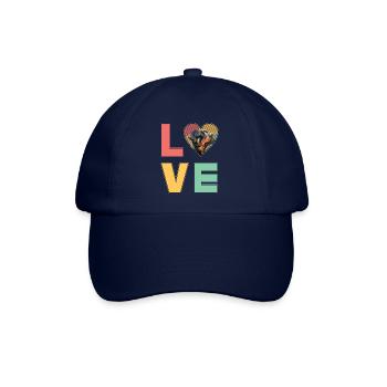Love Rottweiler - Baseball Cap - blue/blue - Front