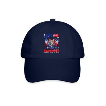 J’aime la façon dont elle explose - Casquette classique - bleu/bleu - Devant