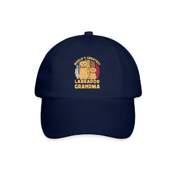 World's greatest Labrador Grandma - Baseball Cap - blue/blue - Front