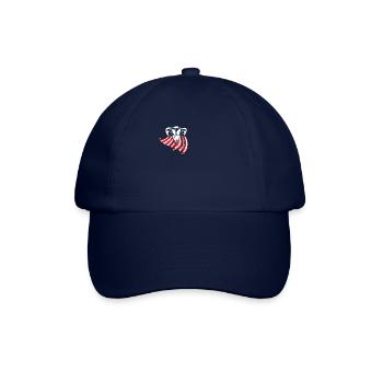 Mind your own uterus - Baseballkappe - Blau/Blau - Vorne