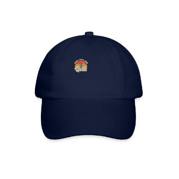 Mind your own uterus - Baseballkappe - Blau/Blau - Vorne
