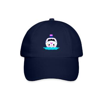 Kawaii Cruise Ship Design pour femmes - Casquette classique - bleu/bleu - Devant