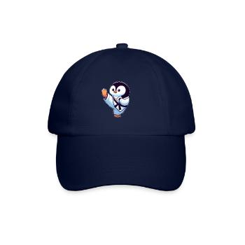 Drôle de pingouin Karaté Arts martiaux Arts martiaux - Casquette classique - bleu/bleu - Devant