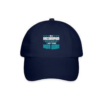 I'm the radiographer I make the rules - Baseballkappe - Blau/Blau - Vorne