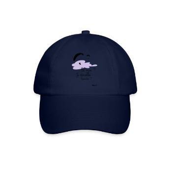 Body décolle bientot rose - Casquette classique - bleu/bleu - Devant