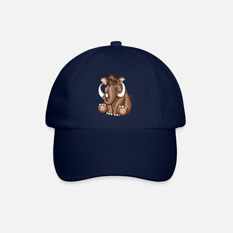 Mignon âge de pierre de mammouth moelleux - Casquette classique - bleu/bleu