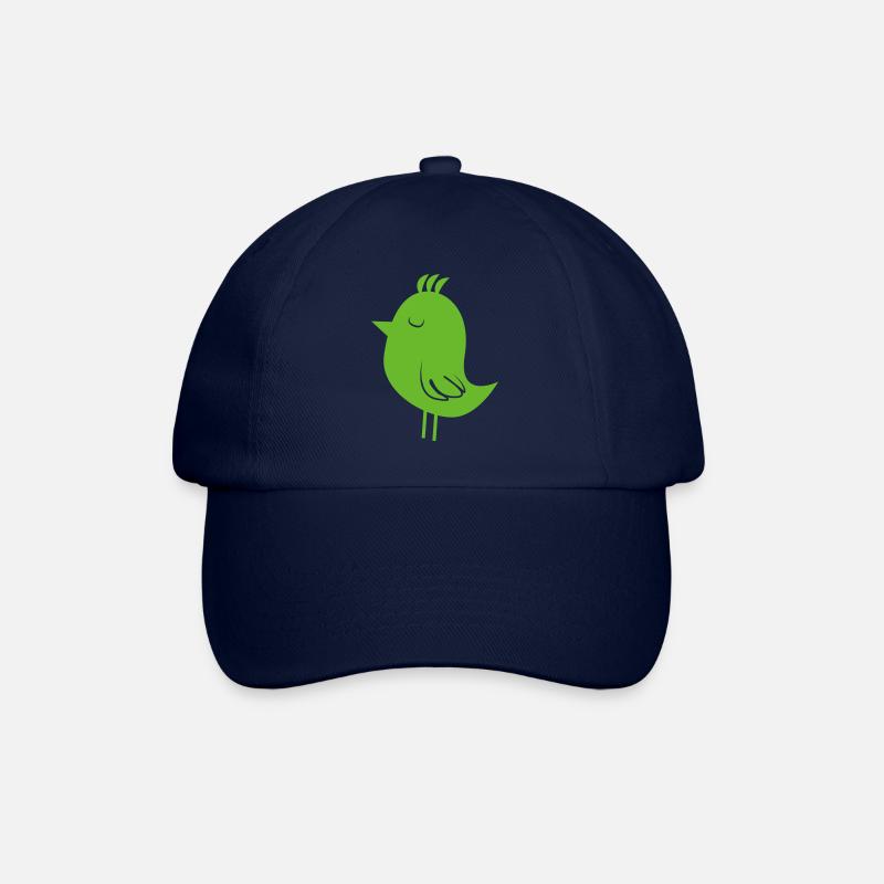 Oiseau - Casquette classique - bleu/bleu