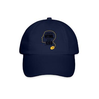 I know how to meet girls! - Baseball Cap - blue/blue - Front