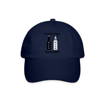 Papa complet - Flaschenkind - Casquette classique - bleu/bleu - Devant