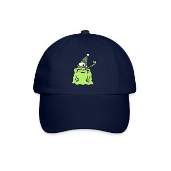 anniversaire seul solitaire triste pas de cadeaux - Casquette classique - bleu/bleu - Devant