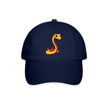 devil boese sweet apple eva adam human god ver - Baseball Cap - blue/blue - Front