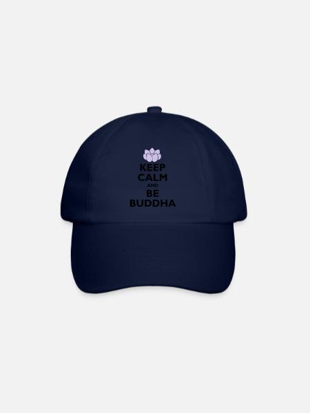 be buddha - Baseball Cap - blue/blue