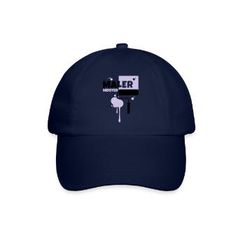 maler beruf malermeister - Baseballkappe - Blau/Blau - Vorne
