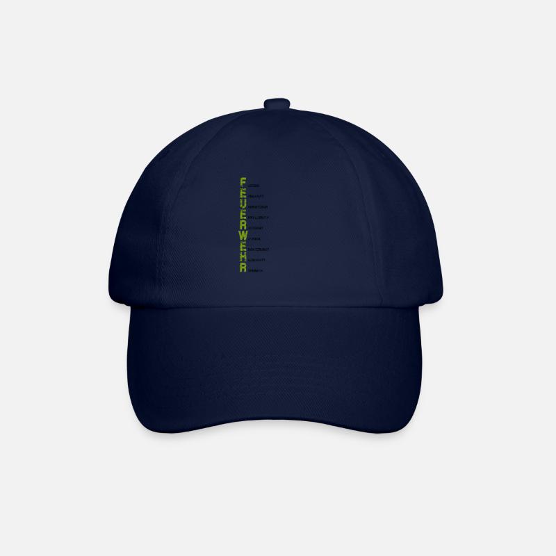 FEUERWEHR - Baseballkappe - Blau/Blau