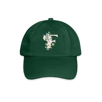 F - Baseballkappe - Flaschengrün - Vorne