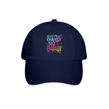 Changement de système - pas changement climatique - Casquette classique - bleu/bleu - Devant