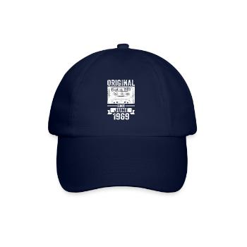 Original Juin 1969 53ème Anniversaire Cadeau Hommes - Casquette classique - bleu/bleu - Devant