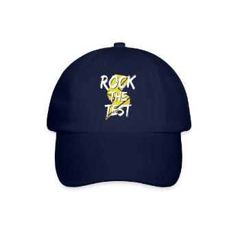 Rock the test - Baseball Cap - blue/blue - Front