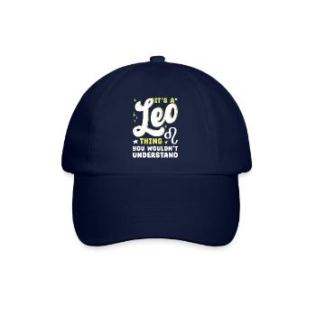 Zodiac sign Leo - Baseball Cap - blue/blue - Front