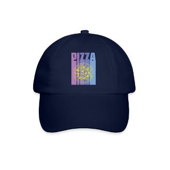 pizza - Casquette classique - bleu/bleu - Devant