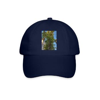 Baum mitten in der Stadt - Baseballkappe - Blau/Blau - Vorne