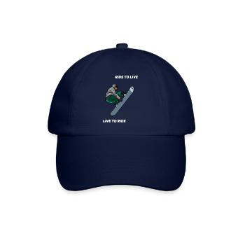 SNOWBOARDING - Baseball Cap - blue/blue - Front