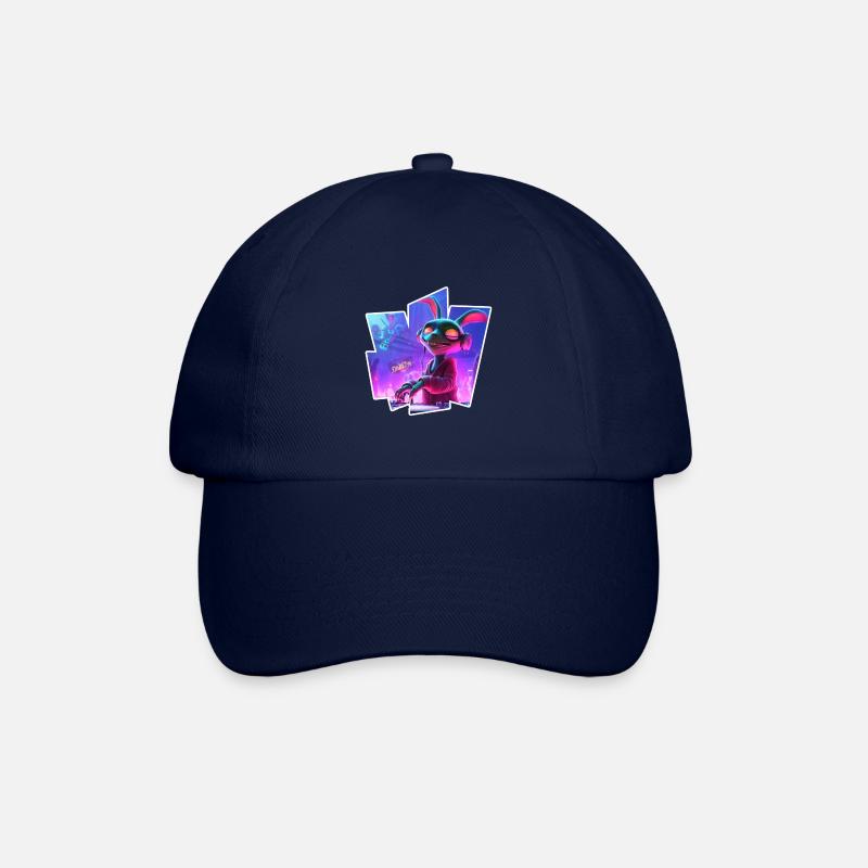 Rabbit Dj - Baseballkappe - Blau/Blau