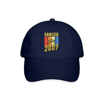 Cancer 2007 Zodiac Anniversaire - Casquette classique - bleu/bleu - Devant