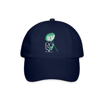 Rose - Baseballkappe - Blau/Blau - Vorne